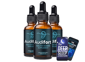 AudiFort 3 Bottles - 90 Day Supply
