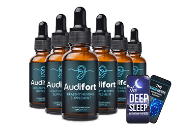 AudiFort 6 Bottles - 180 Day Supply